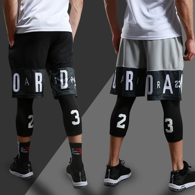 Mens Running Compression Sportswear Gym Jogging Leggings