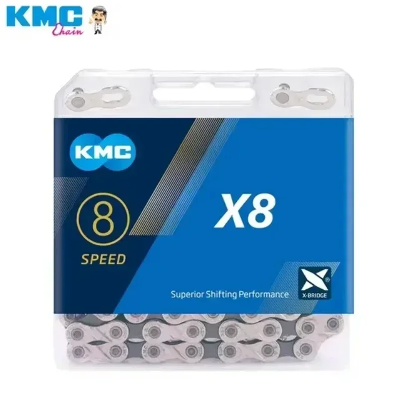 KMC X8 X9 X10 X11 X12 EL SL Road/MTB Bicycle Chain 8v 9v 10v 11v 12v 118L 126L Bike Chain Quick-Link For SHIMANO SRAM
