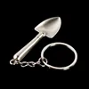 Shovel Keyring Creative Lovely Metal Pendant Tool Key Chain Silver 1