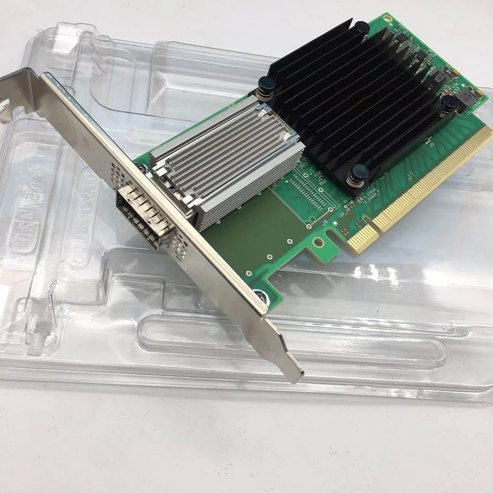 For Mellanox 100Gb/S NIC ConnectX-5 100GbE QSFP28 CX515A Network Card MCX515A-CCAT