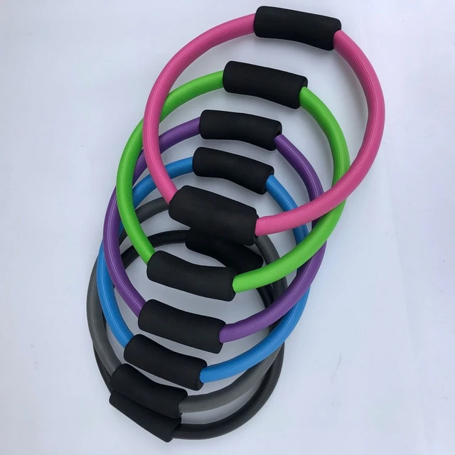 Magic Circle Yoga Pilates Circle Yoga Circle Foam Handle Body-building Yoga Accessories Fitness Equipment Pilates Training Tool 6