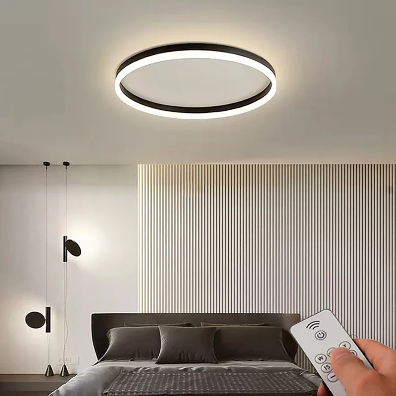 

Modern Led Ceiling Light Living Room Dining Room Kitchen Bedroom Ceiling Light Simple Round Home Decoration Room Gloss