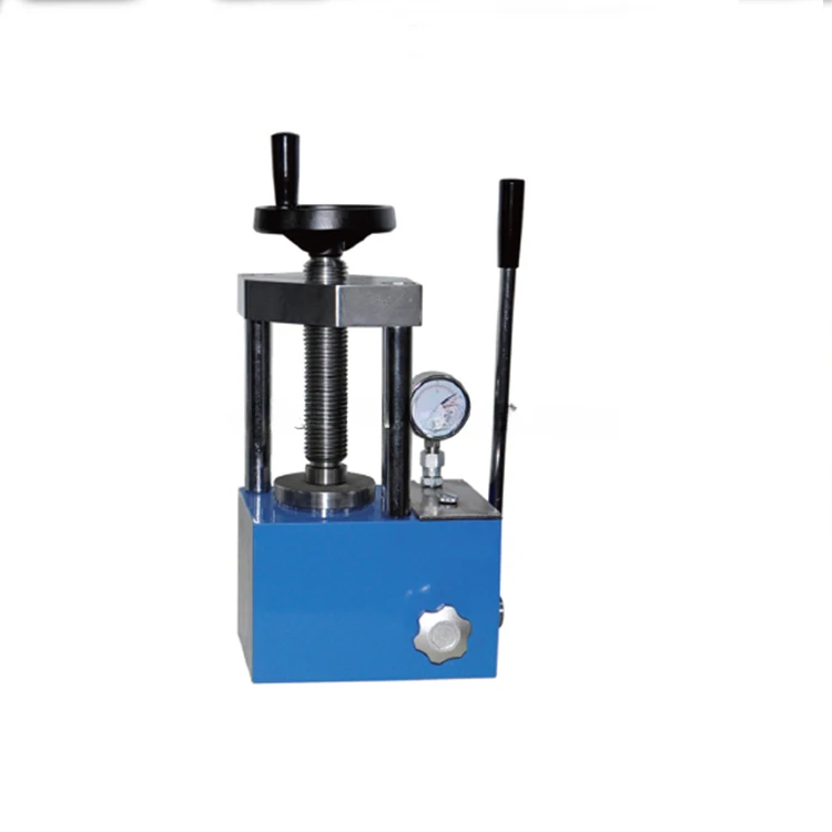 

5T small two column manual hydraulic pellet press machine for ceramic sample preparation-MG-PC-5