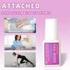 8ML Strong Nail Glue for Press on Nails Adhesive Broken Nail Repair Brush-on Nail Glue Rhinestone Charms Acrylic Tips Bond Glue 5