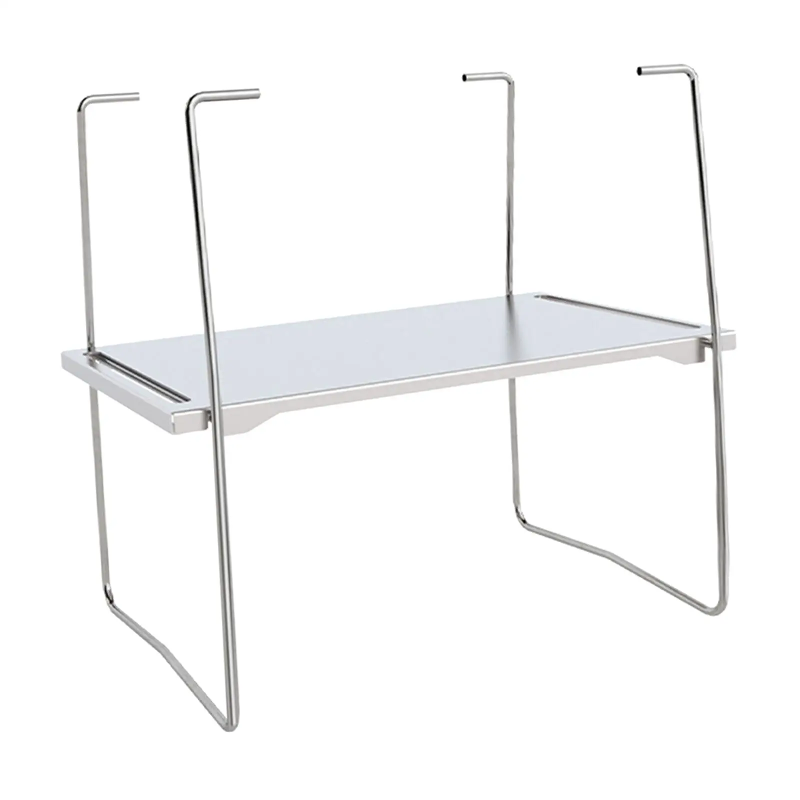 Single Unit Frame Stove Table Sturdy Outdoor Folding Cooking Rack for Family Reunions Backpacking Fishing Courtyard Trekking