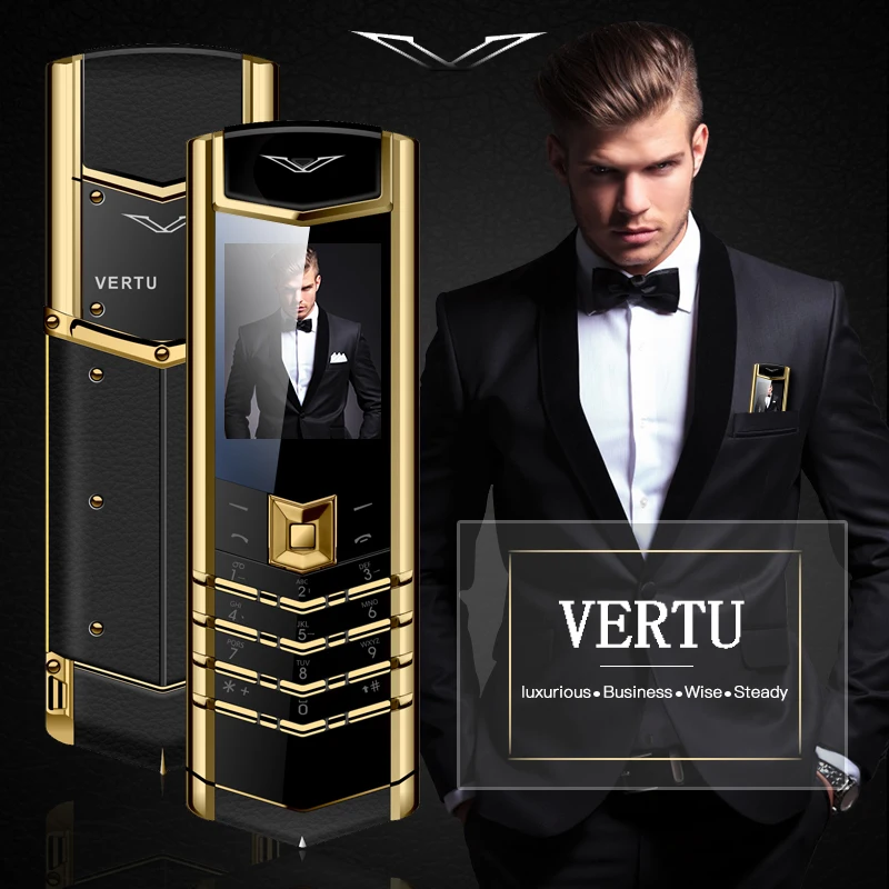 Luxury V10 Phone with Metal Leather Body Dual Card Slot Invisible Keyboard FM Radio And Camera - Premium Unisex Design 6