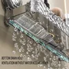 Bathroom Shelf Wall Mount Corner Shower Shelf Suction Cup Shampoo Storage Holder Shower Caddy No Drilling Bathroom Organizer 5
