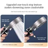 Household bath set nozzle booster shower head handheld nozzle bubble nano shower head large water output bathroom easy to use 5
