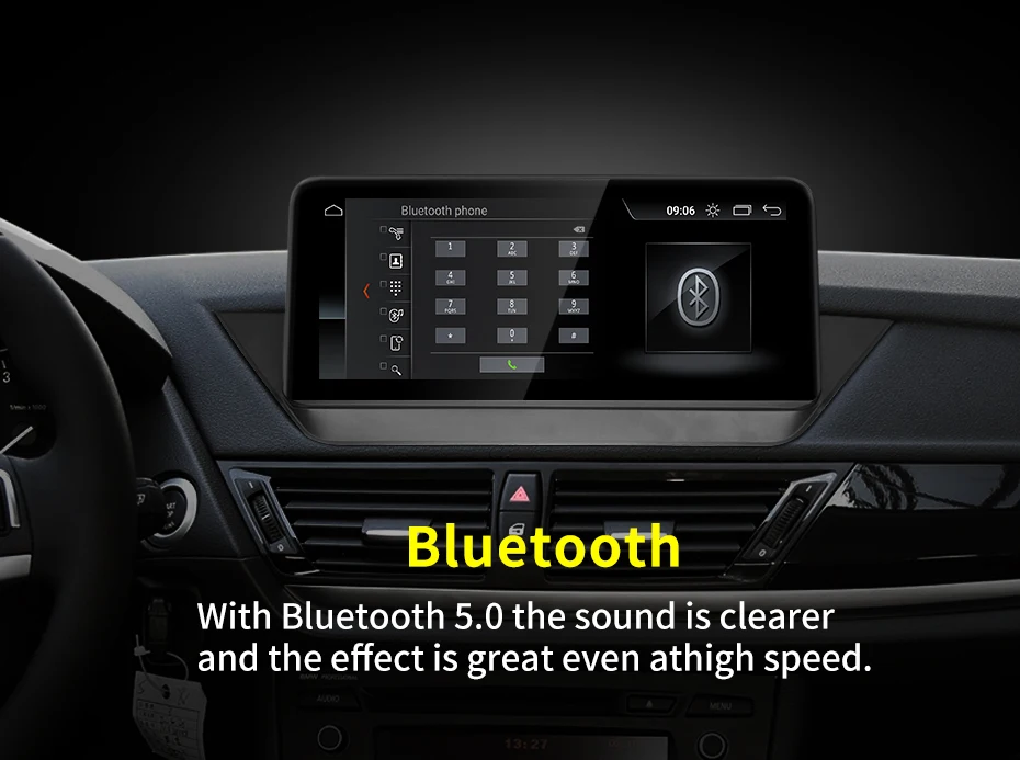 NEW ID8 Snapdragon665 10.25inch 8G 128G Android12 For BMW X1 E84 Car Video Playe