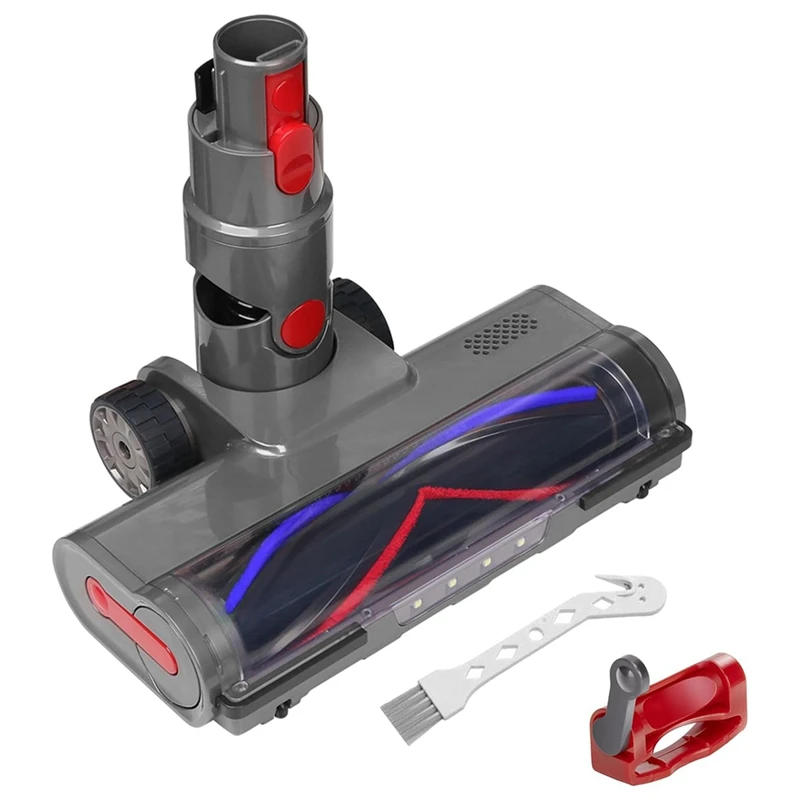 

Детали для очистителя, пластиковые Запасные детали для Dyson V7 V8 V10 V11 V15, насадка для щетки для ковровых покрытий, паркета и плитки