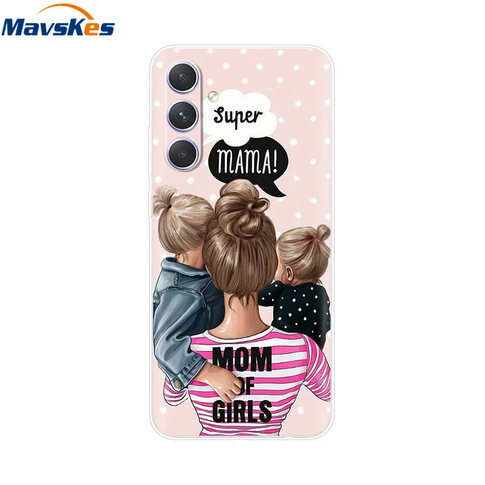 thumbnail image 1 of For Samsung Galaxy A34 A54 5G Case Shockproof Silicone Soft Cute Clear TPU Back Cover For Samsung A54 Case GalaxyA34 A 34 Bumper, 1 of 5