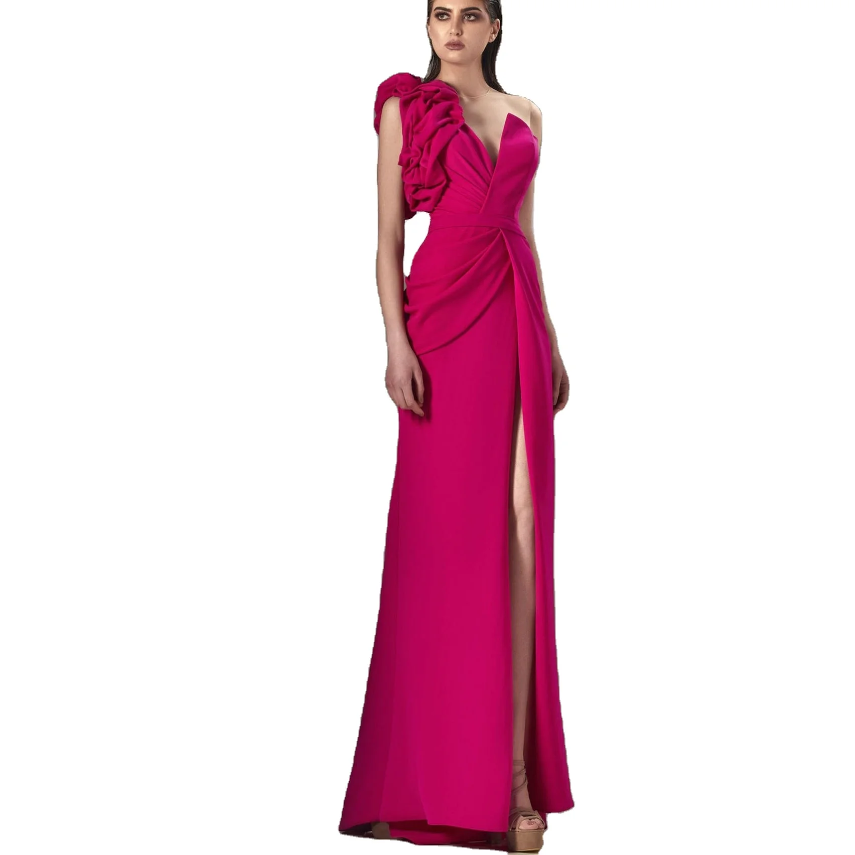 فستان سهرة رسمي للنساء ، ثوب زفاف أنيق ، جودة جيدة