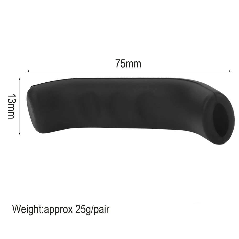 Bike Accessory 5 Colors Bike Brake Lever Cover Silicone Grips Anti Slip Waterproof Protector Cycling Accessory Brake Grips bike accessory bicycle grips