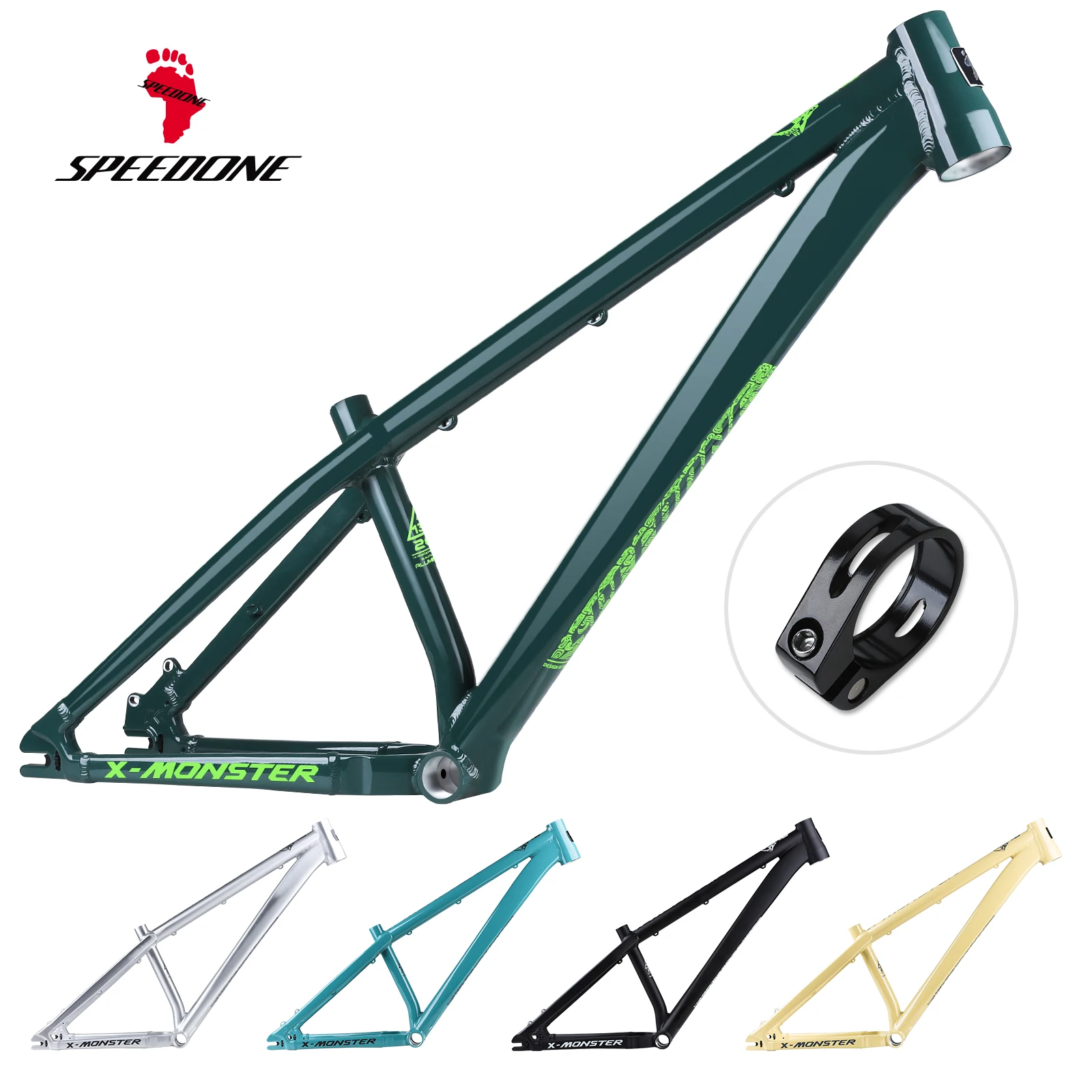 SPEEDONE X-MONSTER Dirt Jump Frame, 26