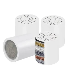 15 Stage Shower Filter Replacement Cartridge Shower Filter for Hard Water Universally Compatible with Any Similar Design Shower