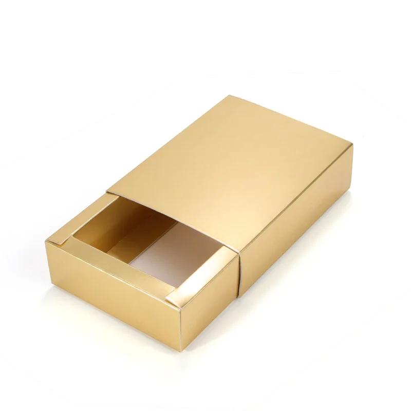 100 Teile/los Schublade Laser Karton Kleine Schmuck Geschenk Papier Boxen Tee Kekse Lagerung Handgemachte Seife Verpackung Box – Detail 10