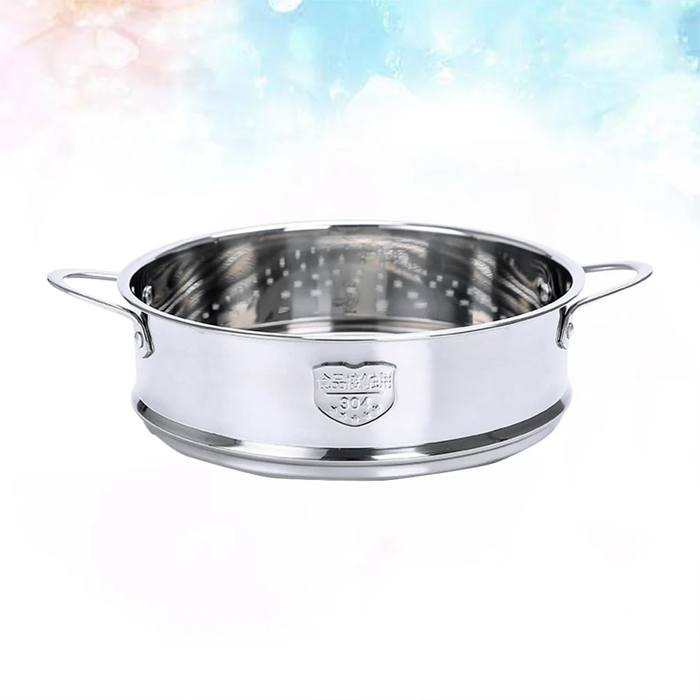 

Stobaza Food Steamer Round Basket 22Cm Stainless Steel Steam Rack Compatible with Instant Pot