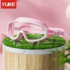 Adult Swimming Goggles Waterproof and Anti Fog High-definition Professional Men's and Women's Large Frame Goggles Swimming Cap 5