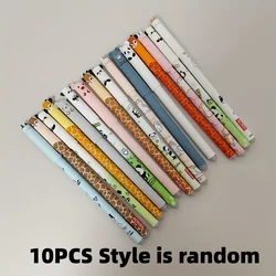 10 - Pack of Cute Cartoon - Themed Erasable Gel Pens with Blue Ink (10Pcs)