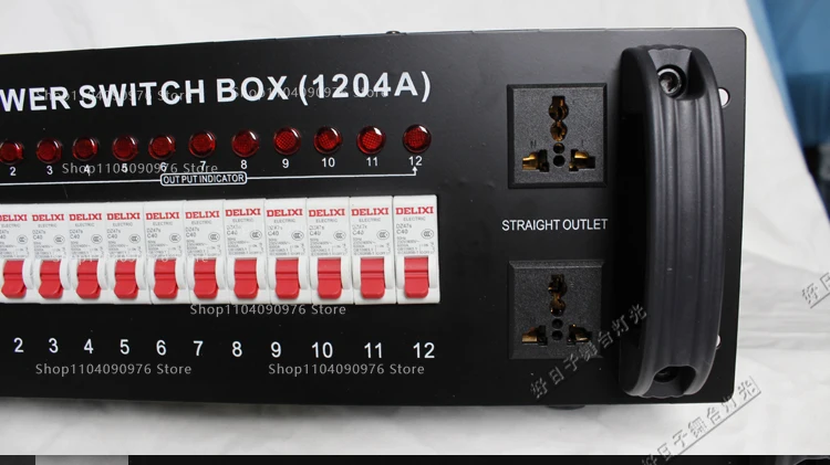 12 channels 4000W through box 4kw dimming table distribution box, power supply s