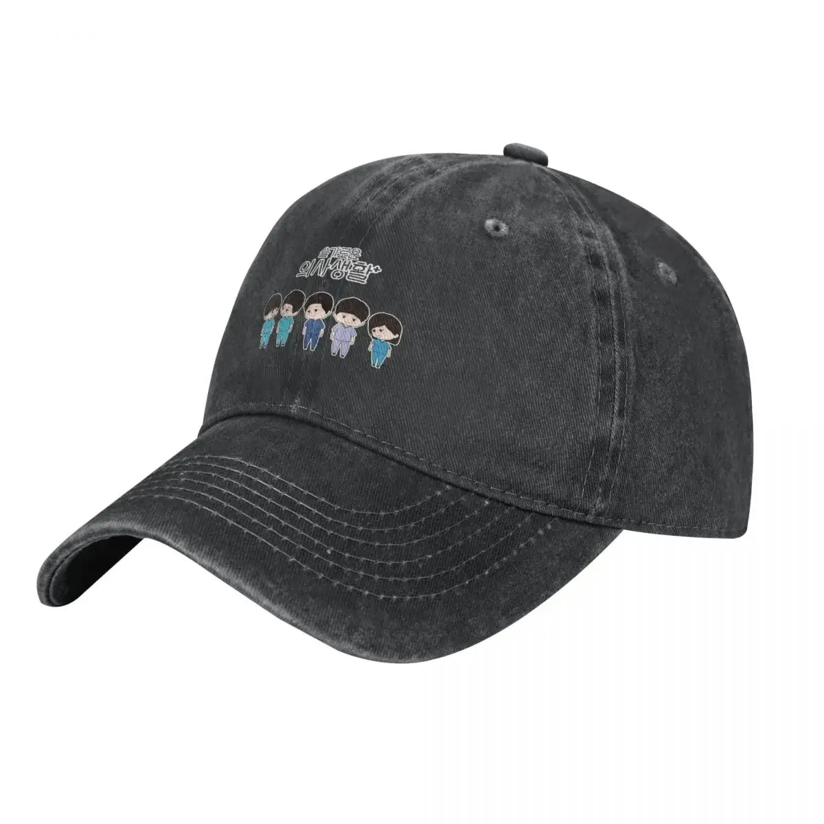 

Hospital Playlist Lacking 5 Cowboy Hat Military Cap Man Streetwear Hood Hats For Women Men's
