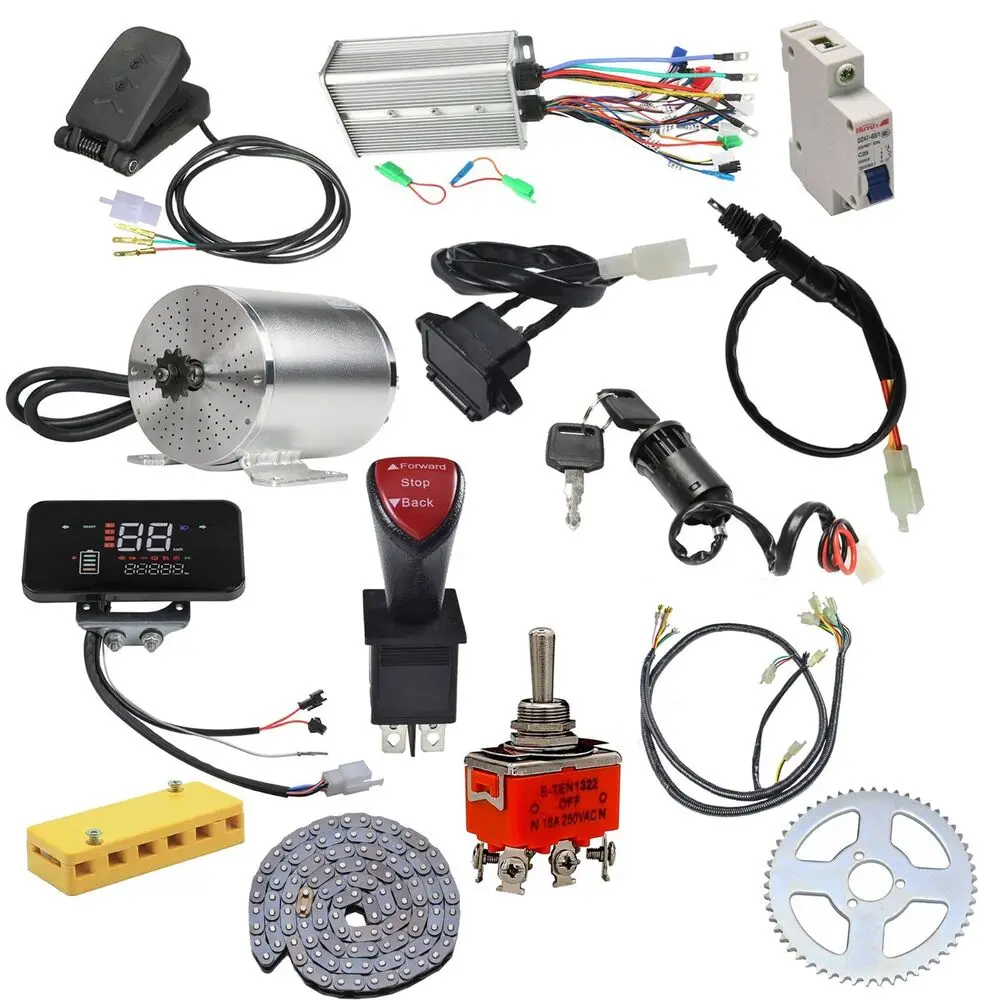 Contrôleur de moteur à onde carrée an balai intelligent 60-72V 3000 Contrôleur de moteur à onde carrée an balai intelligent 60-72V 3000