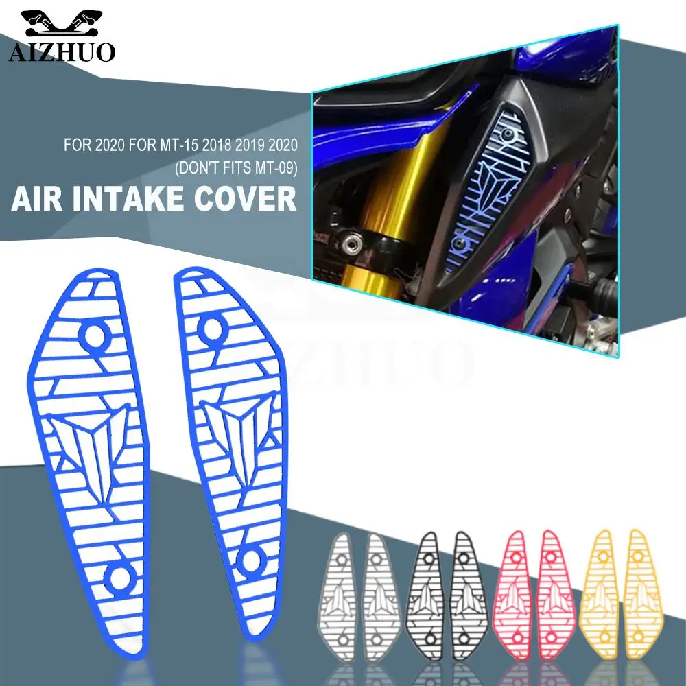 

For Yamaha MT-125 2020 MT-15 2018-2020 Air Intake Grill Guard Filter Cover Protector MT125 MT15 2019 CNC Motorcycle Accessories