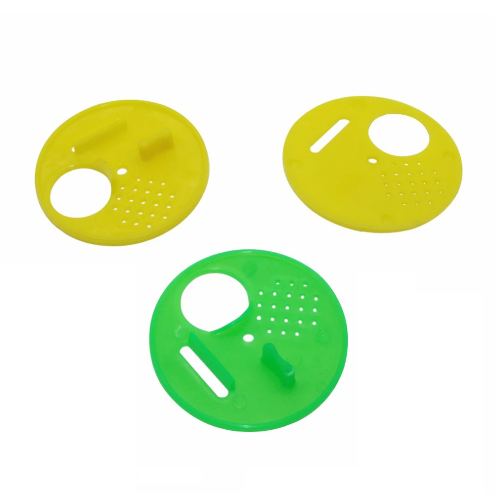 1/10 Pcs Beehive Honeycomb Door Vent Beekeeping Tools Round Single Bee Outlet Beehive Plastic Bee Beekeeper Tools Insect Supplie