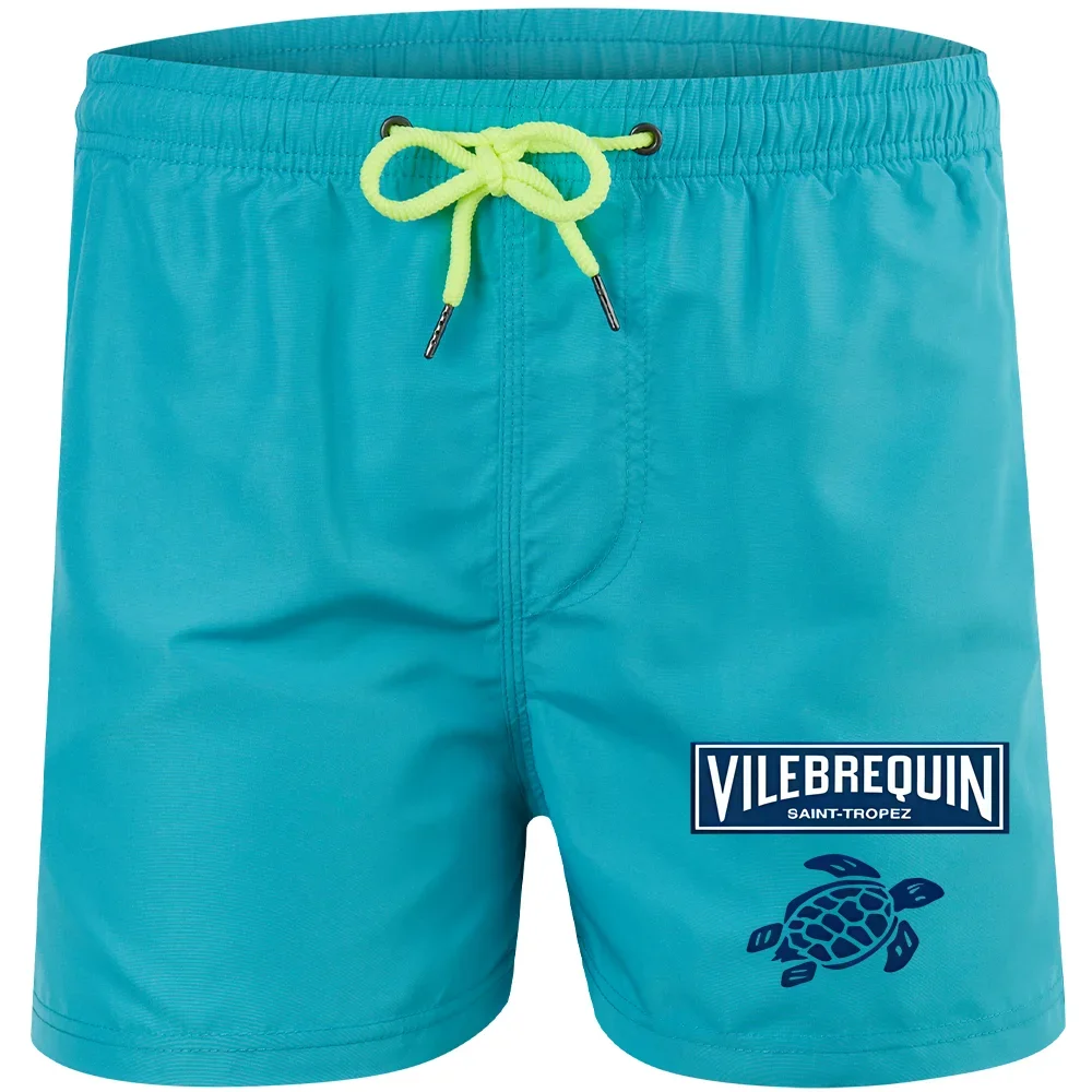 Luxury Beach Shorts Quick Dry Mens Swimwear Board Briefs 2024 New Hot Summer Swim Trunks Sport Gym Running Shorts Male Beachwear 2