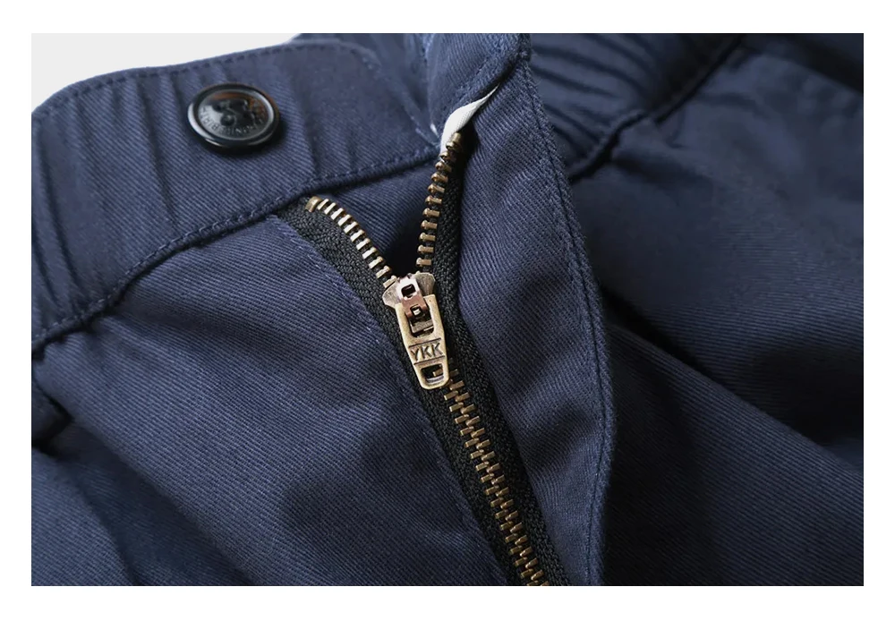 Solid Color Wide Leg Cargo Pants Mens Baggy Pleated Streetwear Elastic Waist Casual Loose Trousers Men