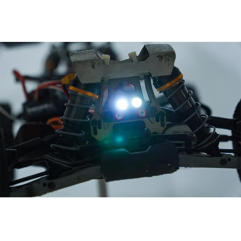 Phares LED 7.4V pour Buggy RC 1/8 ARRMA TYPHON 6S V5 TLR Tuned