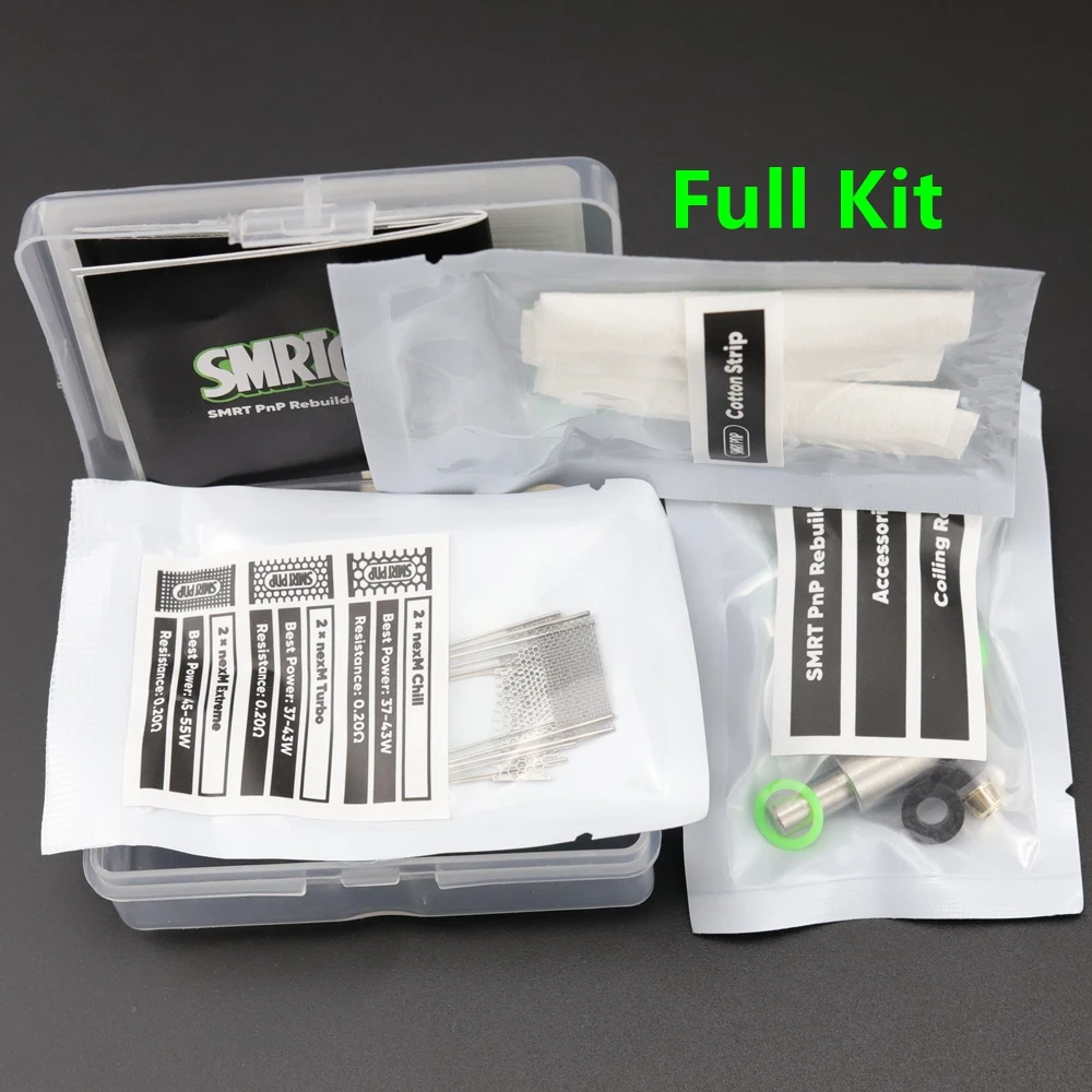 Kit de bobine remplaรงable SMRTCoil d\'origine, outil de bricolage de remplacement Bรขle M Chill Turbo Extreme, WOTOF PnP Rebuild, 0,2 ohm