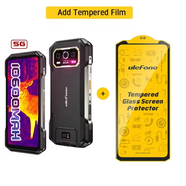 Ulefone-armor 27t pro,nfc,android 14,nfc,24, 256, 5g,熱画像,6.78