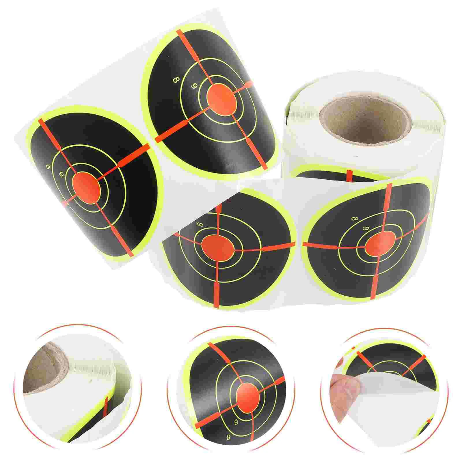 

Shooting Sticks for Hunting Bullseye Sticker Sport Stickers Self-adhesive Pasters