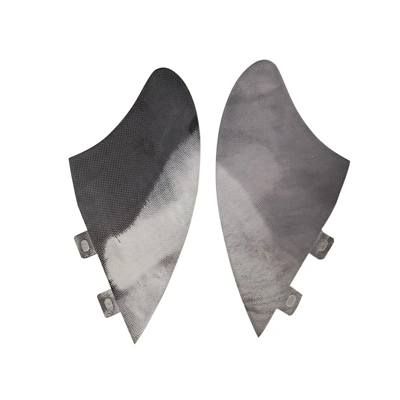 UPSURF FCS 1 Twin Fins Surfing Keel Fins Stabilizer Quilhas Surfboard Paddle Surf Fin Fiberglas 2pcs Double Tab aletas