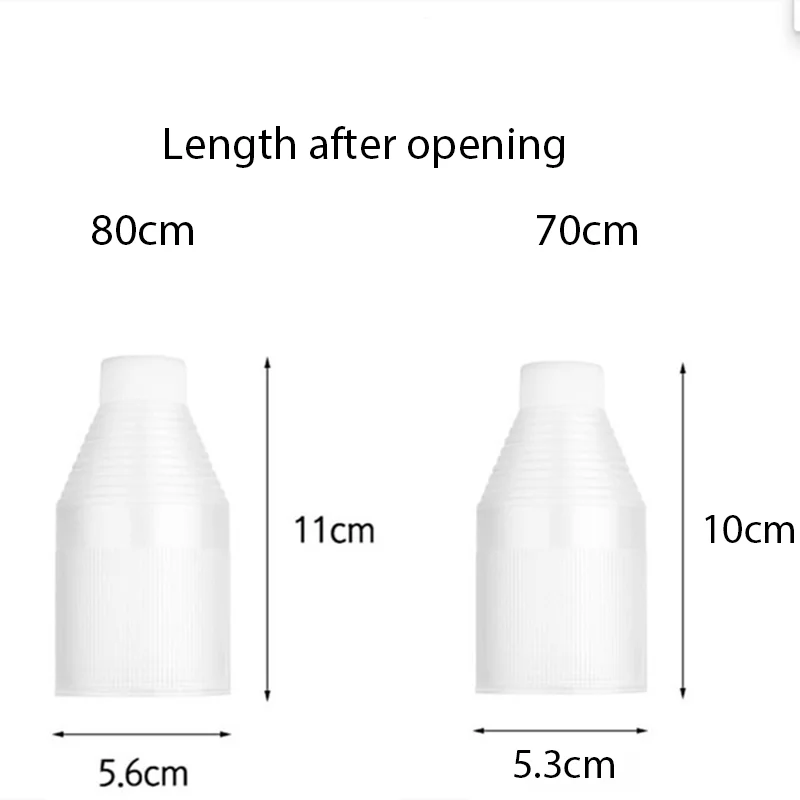 Waterproof Umbrella Cover Car Telescopic Cover Plastic Drip Proof Portable Umbrella Accessories Home Frame 27.56/31.5in