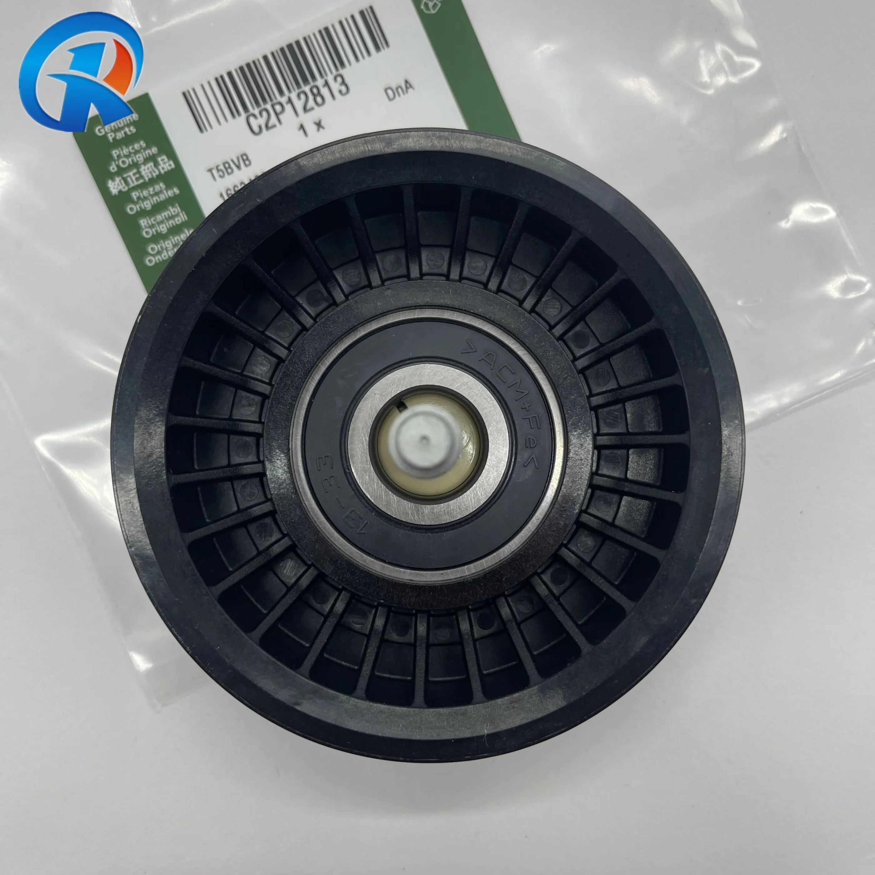 C2P12813 Pulley Combination Tension Wheel Transition Wheel For Land Rover Jaguar XJ XF 5.0