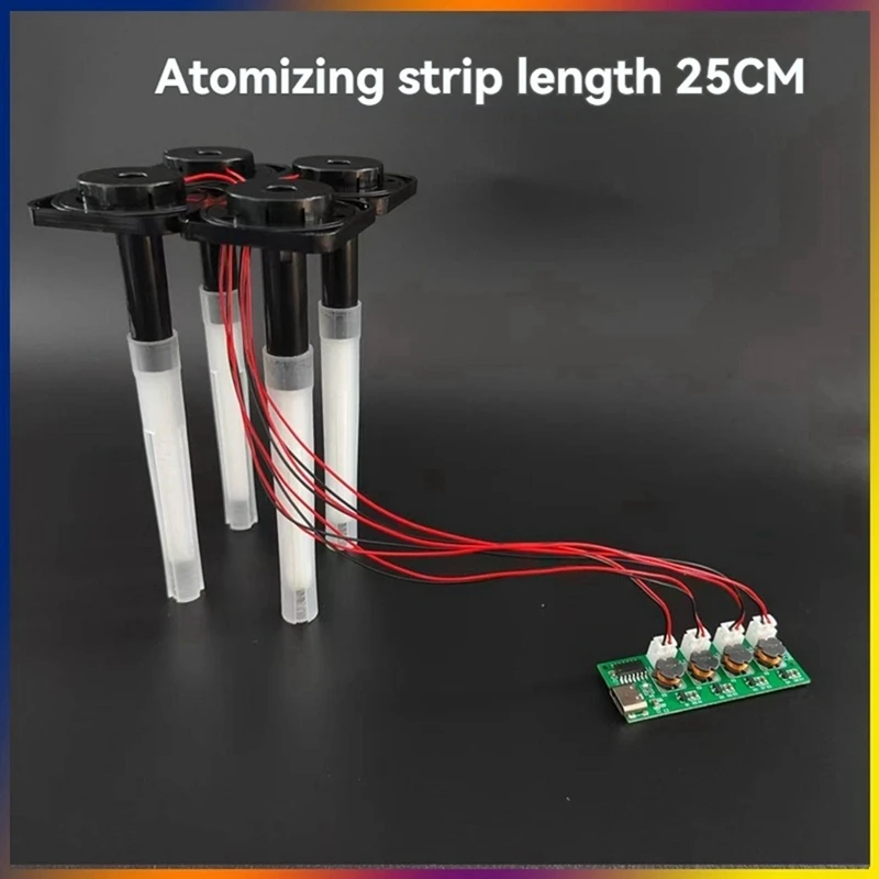 ABGZ-Four-Spray Humidifier Module DIY Atomizer Control Board Driver Circuit Board 1 To 4 Plant Watering Large Fog Volume 6