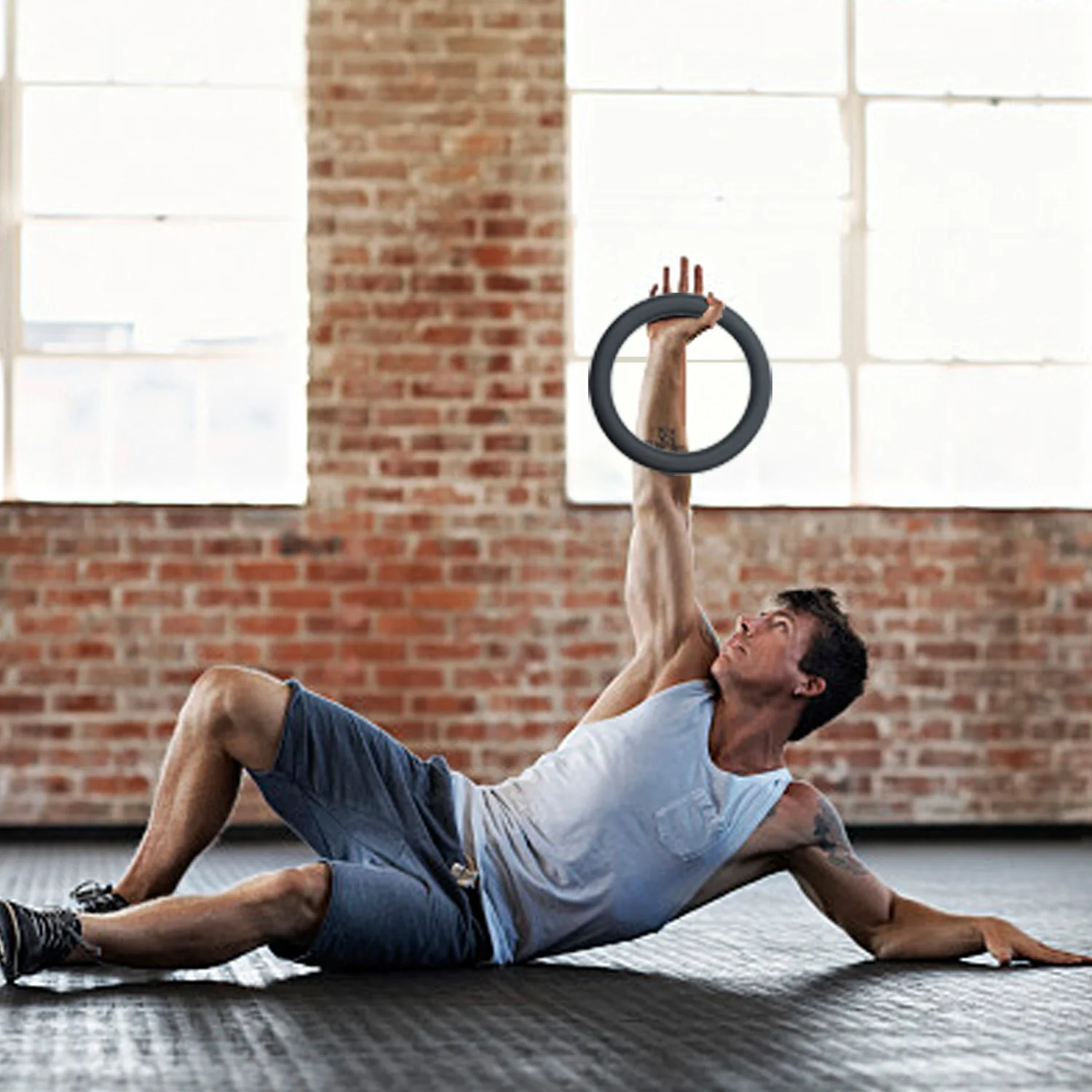 Yoga Ring Strength Training Fitness Circle For Hand Exercises_voghion.com