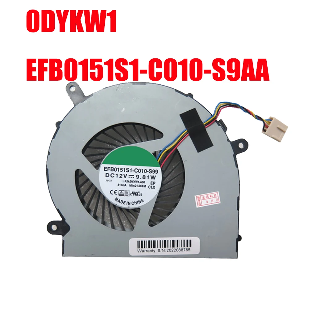 Вентилятор для DELL Inspiron 24 5488 для Vostro 24 5450 5460 все-в-одном 0DYKW1 DYKW1 BAZA1015R2U P009 EFB0151S1-C010-S9AA Новинка