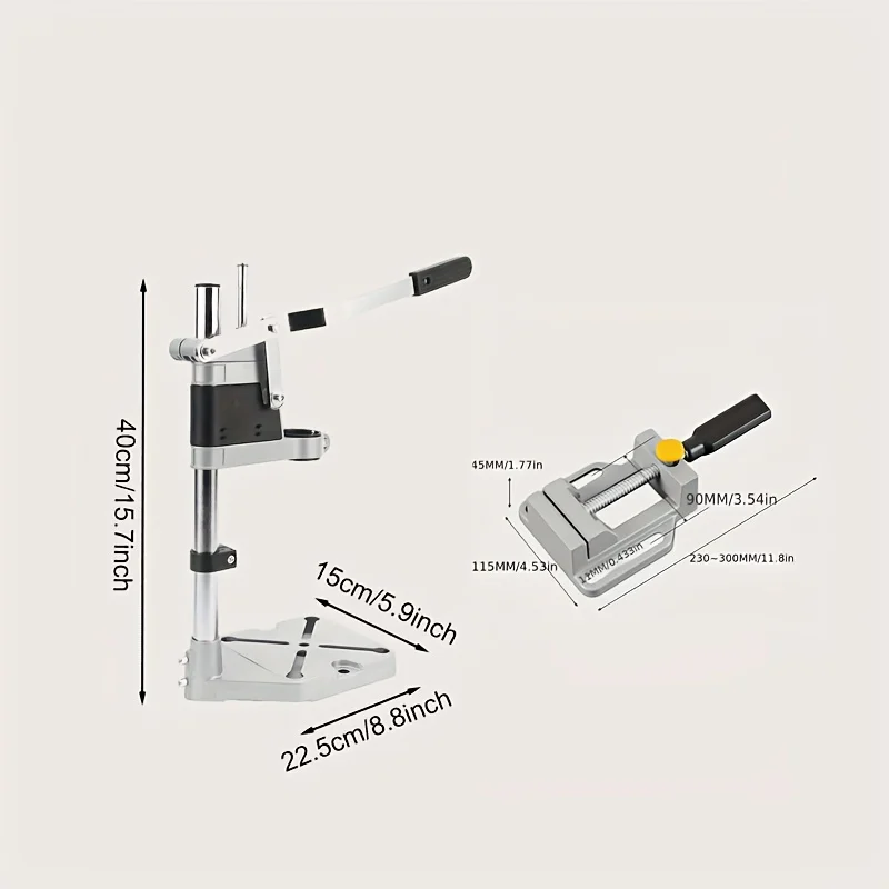 مجموعة حامل المثقاب والضغط متعددة الوظائف المصنوعة...