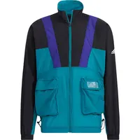 Adidas officiel authentique saisonnier nouveau bloc de couleur veste de Sport décontractée pour hommes HE9930 5