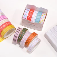 Cartoon Retro Vintage Washi Tape Set, Suitable for DIY Photo Frames, Diaries, Gift Box Packaging, Exquisite Decorative Items 5