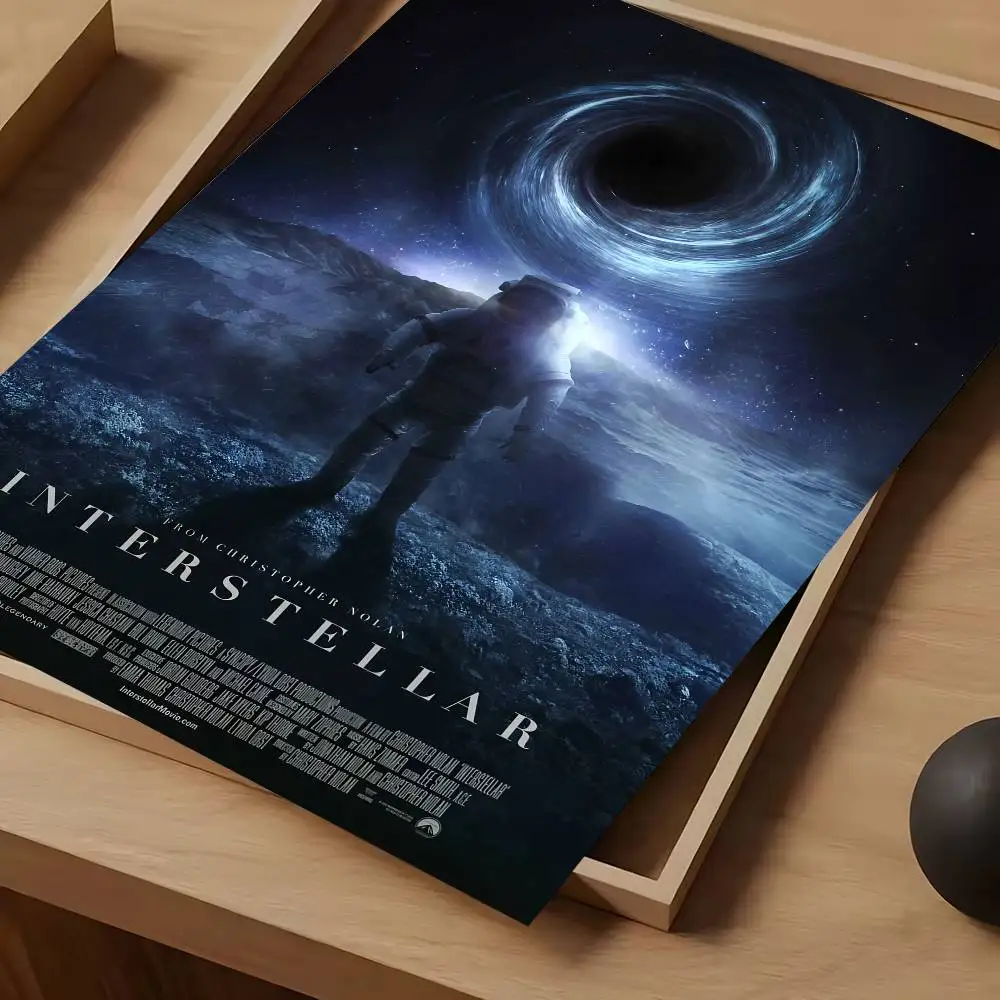 Film I-Interstellar Poster Wasserdicht Vintage Film Poster Hochwertige Wand Kunstdruck Für Zimmer Dekor Geschenk – Detail 17