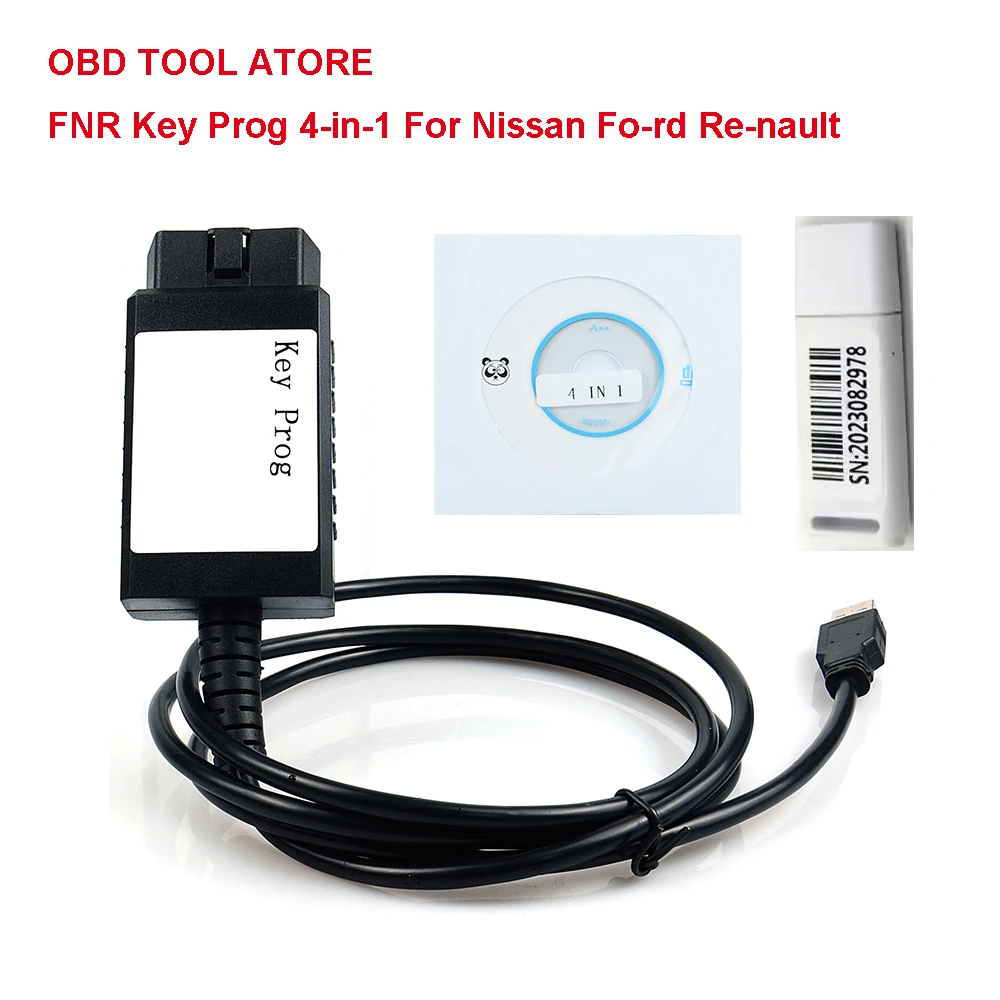 

FNR Key Prog 4-in-1 For Nissan For Renault Car Programmer With USB Pin Code Retrieval System Vehicle Programming Remote FN R