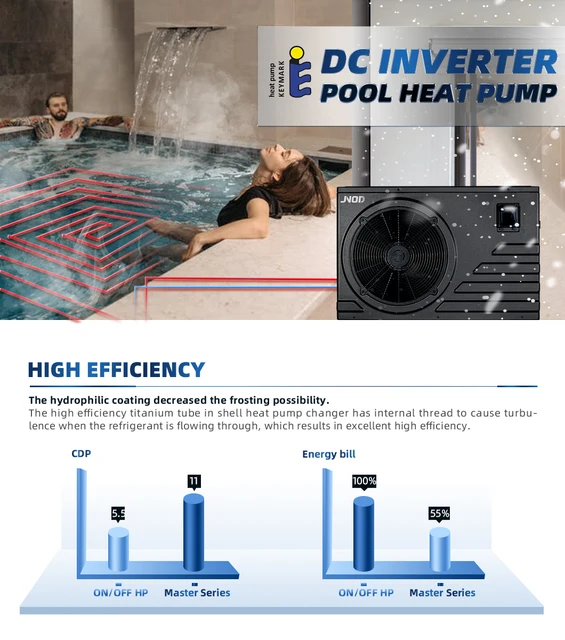 High Quality Electric Air Source Heat Pump Swimming Pool For