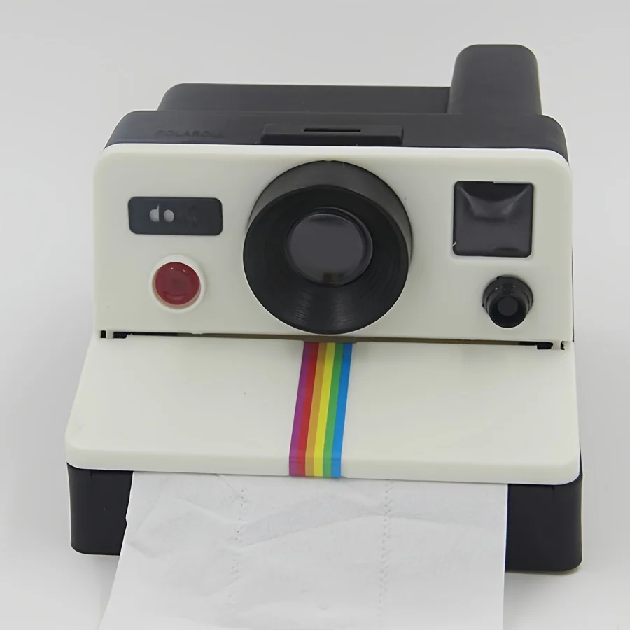 1Pcs Retro Film Camera Shape Creative Tissue Box Bathroom Toilet Roll Paper Holder Home Decoration