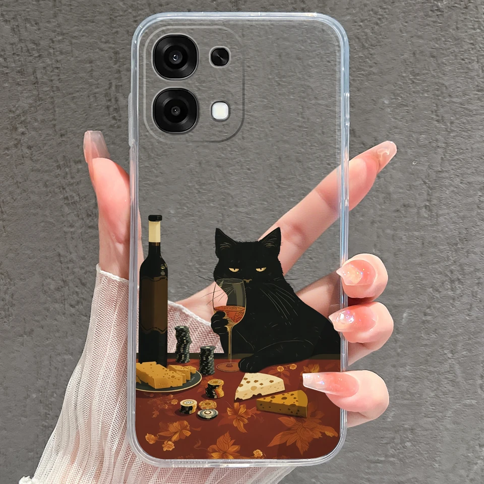 Pretty Butterfly Goldfish Drop-Resistant Lightweight Clear Bumper Case