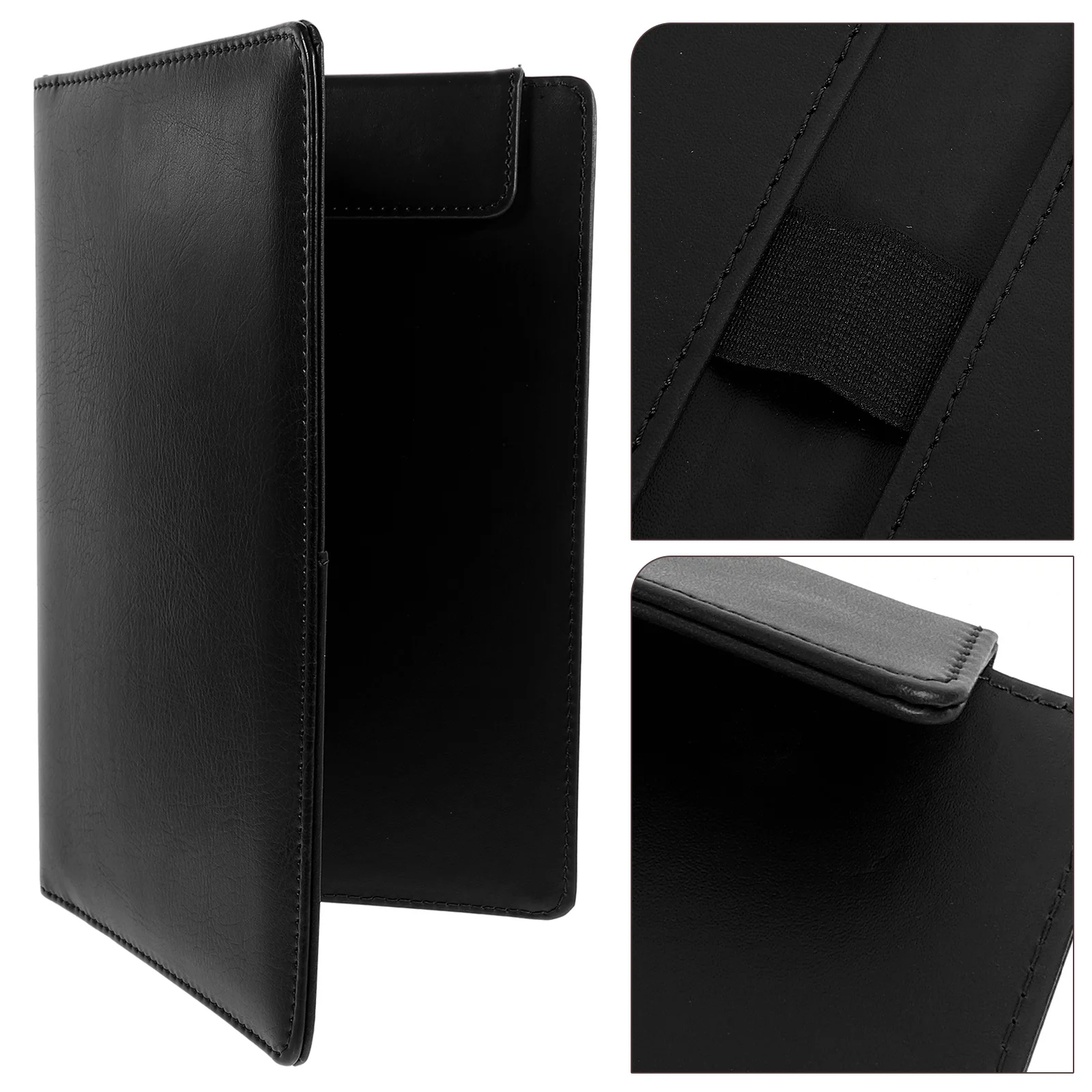 

Folder Tablet Bills Writing Support Boards Magnetic Buckle Writing Support Boards Pu Office Hardboard Multi-function