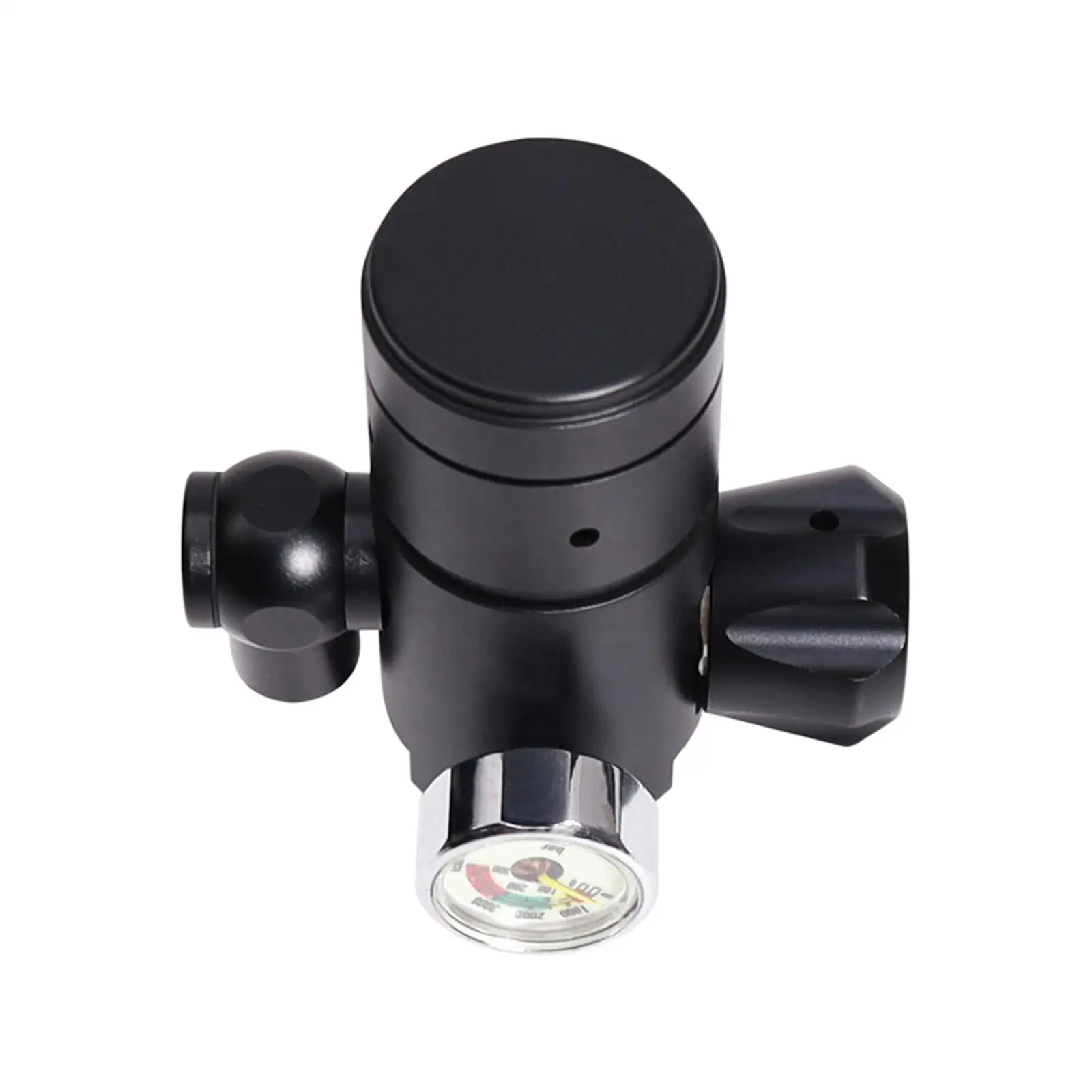 Scuba Diving Pressure Valve Charging Adapter Valve Multipurpose Cylinder Bottle Valve Diving Cylinder Valve for Outdoor Sports